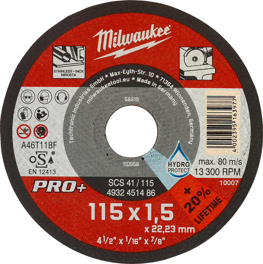 DISQUES À TRONÇONNER